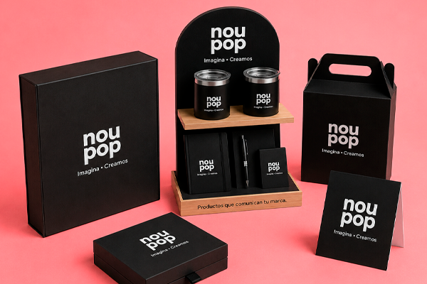 Display publicitario y material POP de alta fidelidad para destacar marcas en estantes comerciales